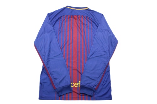 Barcelona 17/18 Home Long Soccer Jersey