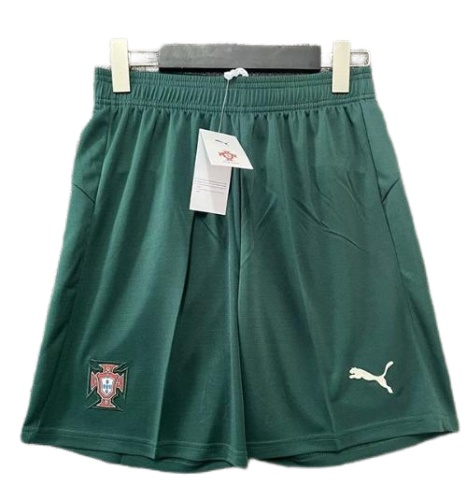 Portugal 2025 Home Soccer Shorts