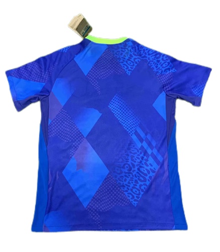 Brazil 2025 Away Blue Leaked Soccer Jersey