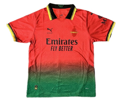 AC Milan 24/25 Fourth Red/Green Soccer Jersey