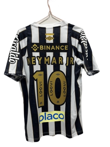 Santos 24/25 Away Black/White Sponsor Jersey