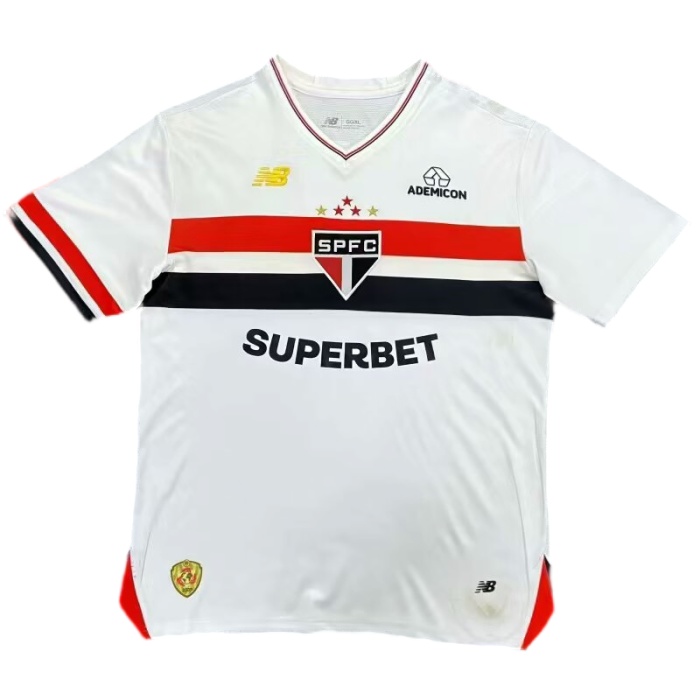 Sao Paulo 25/26 Home Soccer Jersey