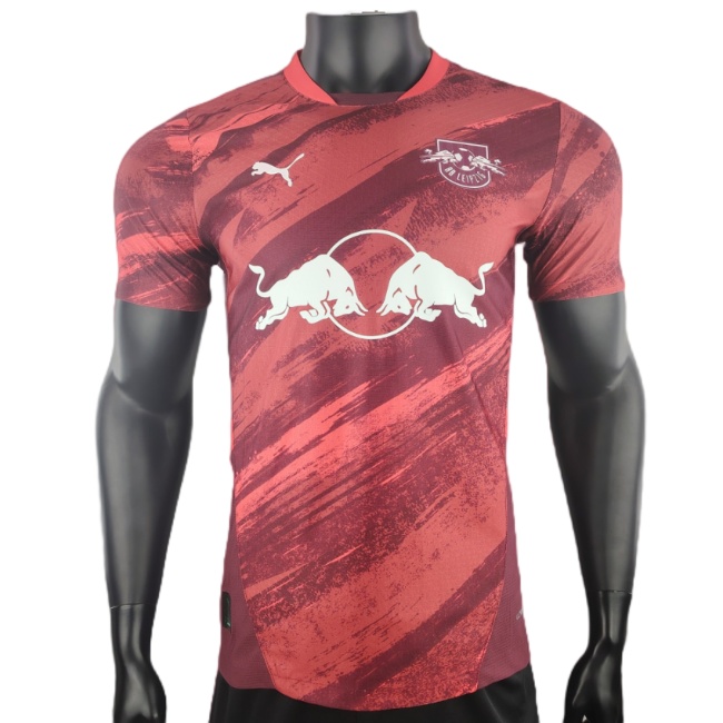 RB Leipzig 24/25 Away Red Soccer Jersey(Player)