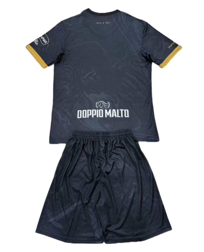 Kids-Cagliari 24/25 Third Black Soccer Jersey