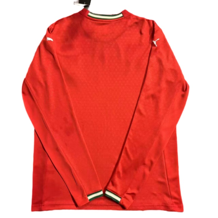 Portugal 2025 Home Long Soccer Jersey