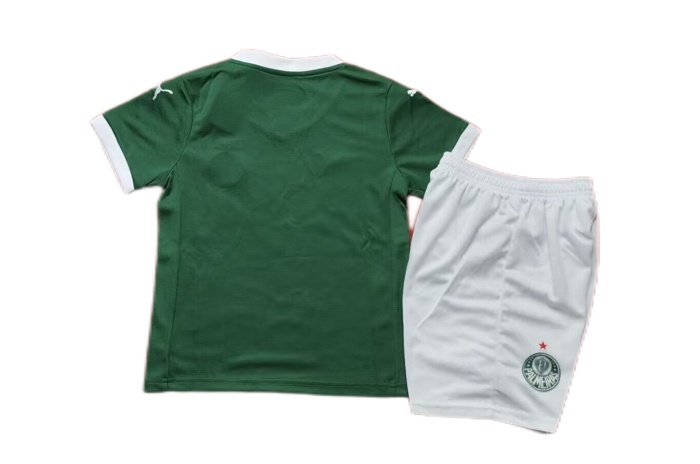Kids-Palmeiras 25/26 Home Soccer Jersey