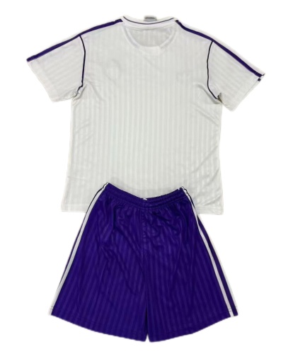 Kids-Real Madrid 25/26 Special White/Purple Soccer Jersey