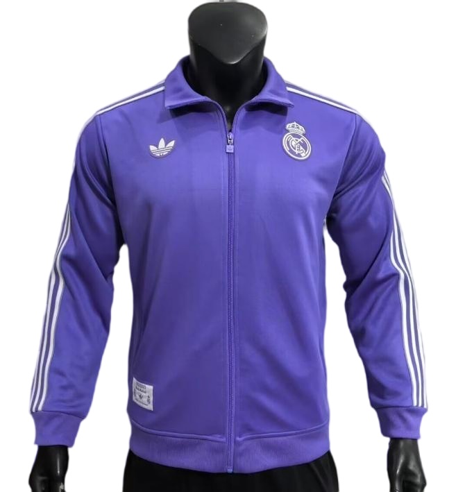 Real Madird 25/26 Retro Model Jacket - Purple