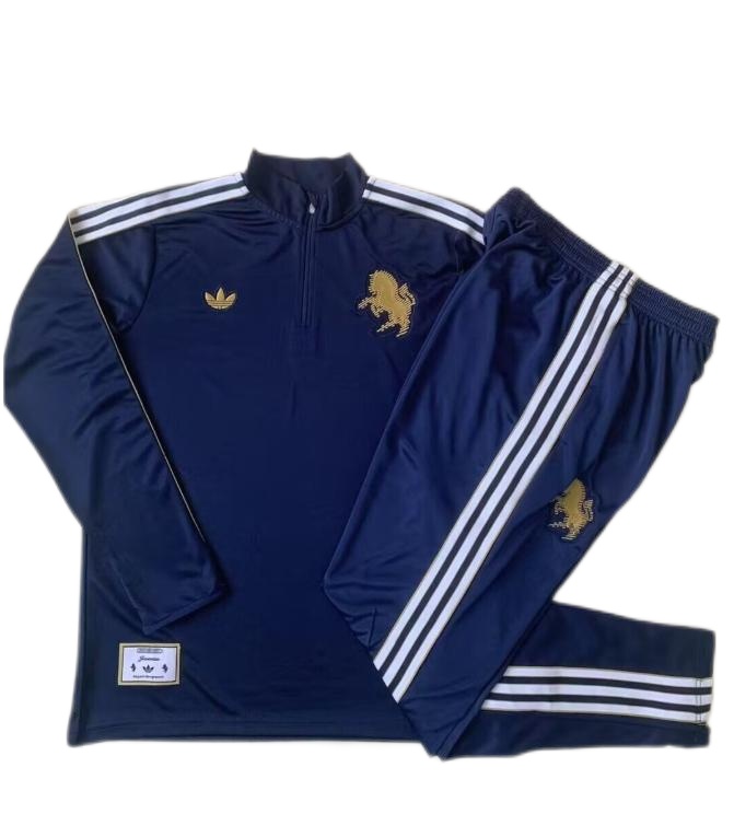 Kids Chelsea 25/26 Tracksuit - Navy Blue