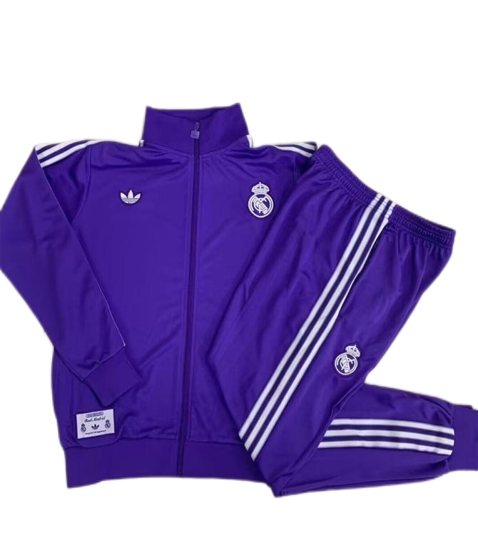 Real Madrid 25/26 Tracksuit - Purple