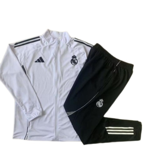 Real Madrid 25/26 Tracksuit - White