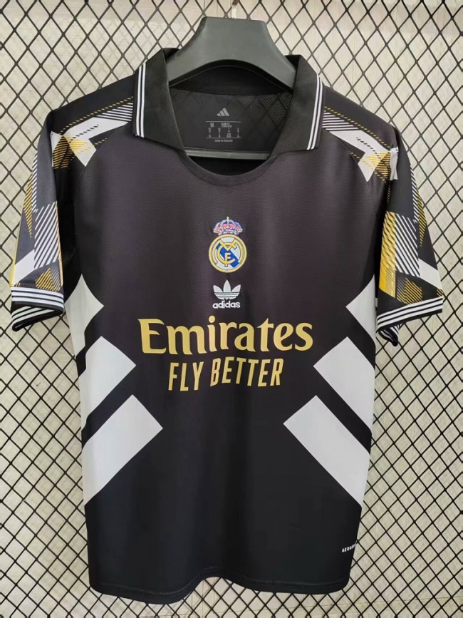 Real Madrid 25/26 Special Black/Golden/White Jersey