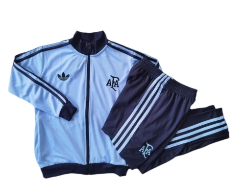 Kids Argentina 24/25 Tracksuit - Light Blue