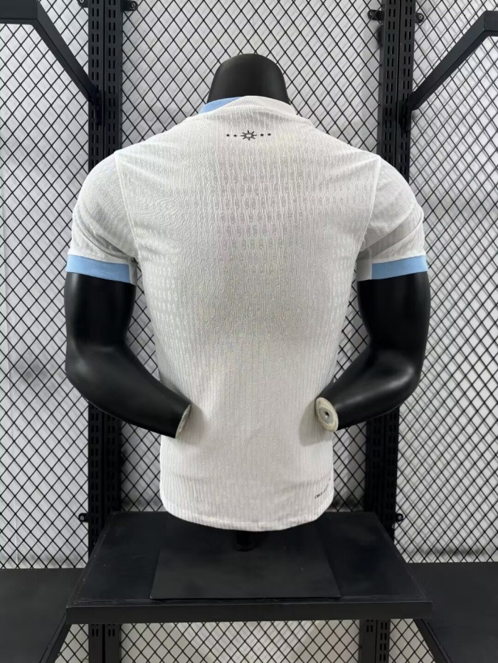Uruguay 24/25 Away White Soccer Jersey(Player)