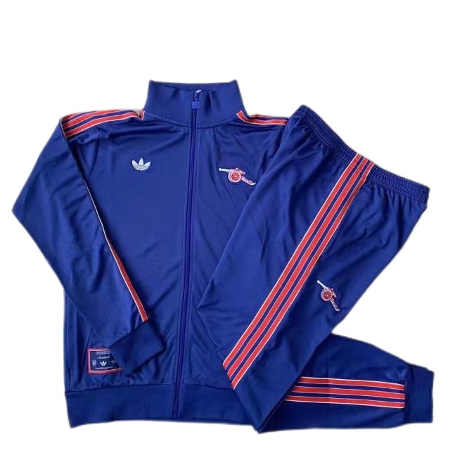 Arsenal 25/26 Tracksuit - Navy Blue/Red