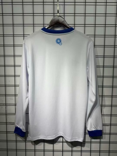 El Salvador 25/26 Away White Long Soccer Jersey