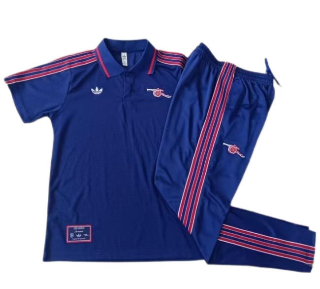 Arsenal 25/26 Dark Blue/Red Training Kit Jerseys