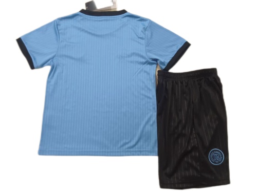 Kids-Germany 125th Anniversary GK Blue Soccer Jersey