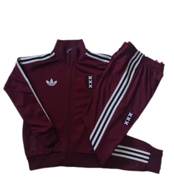 Ajax 25/26 Tracksuit - Dark Red