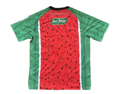 Palestino 25/26 Third Red/Green Soccer Jersey