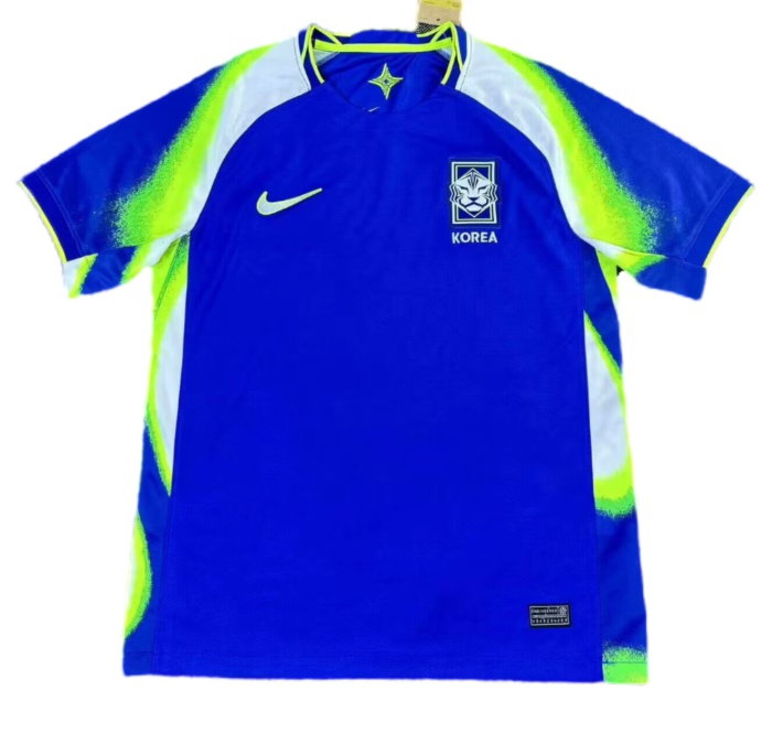 South Korea 25/26 Away Blue Leaked Soccer Jersey