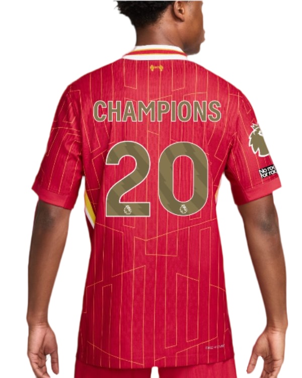 Liverpool 24/25 Home Champions 20 Jersey