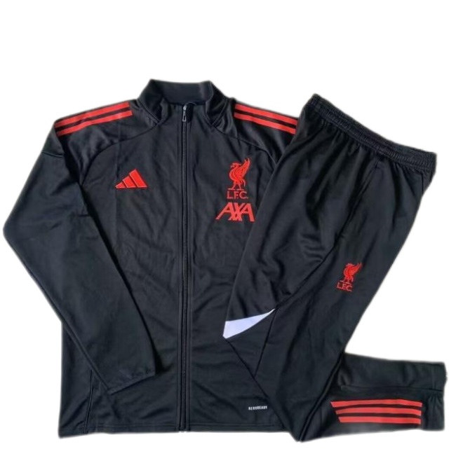Liverpool 25/26 Tracksuit - Black/Red