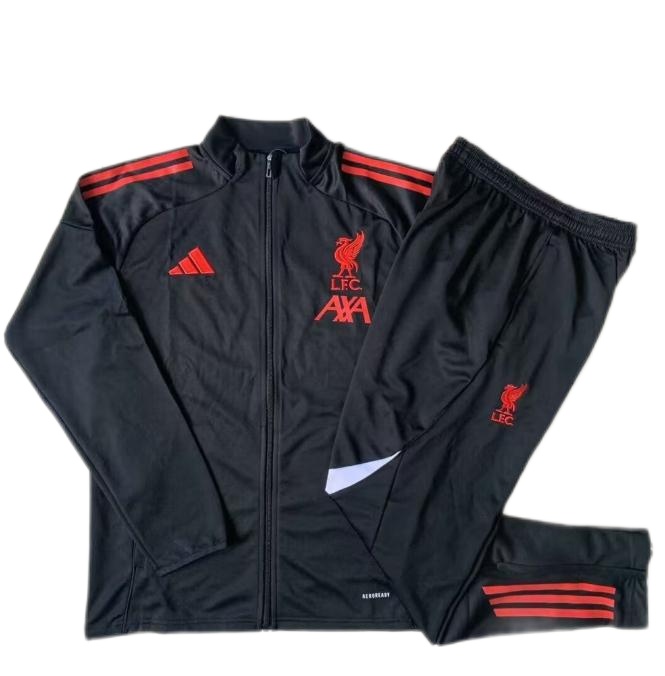 Liverpool 25/26 Tracksuit - Black/Red