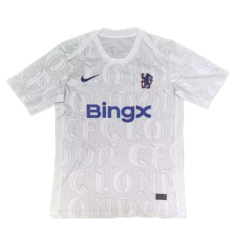 Chelsea 25/26 White Training Soccer Jersey