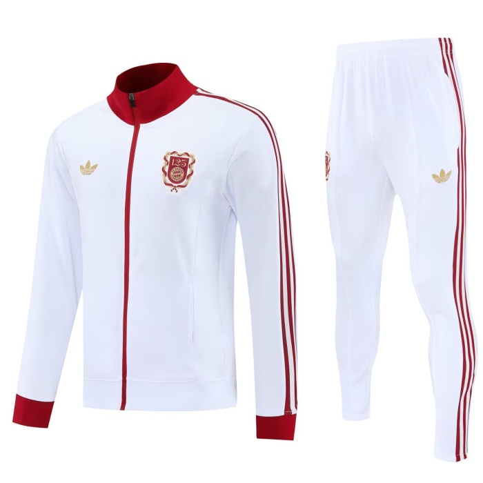 Bayern Munich 25/26 Tracksuit - Red/White