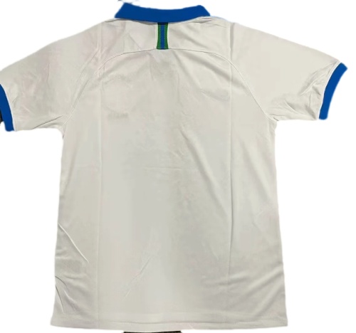 Brazil 19/20 Away White Soccer Jersey