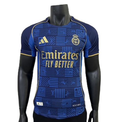 Real Madrid 25/26 Special Blue/Golden Jersey(Player)