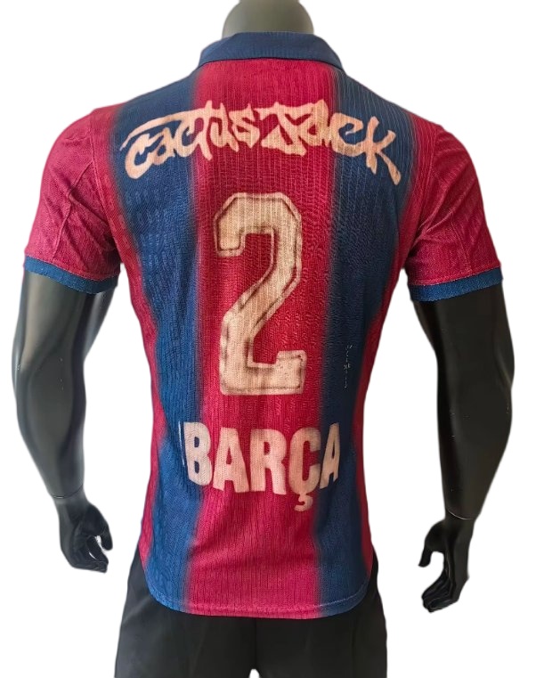 Barcelona 25/26 Special Dark Blue/Red Jersey(Player)