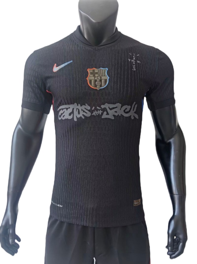 Barcelona 24/25 Away Black Special Travis(Player)