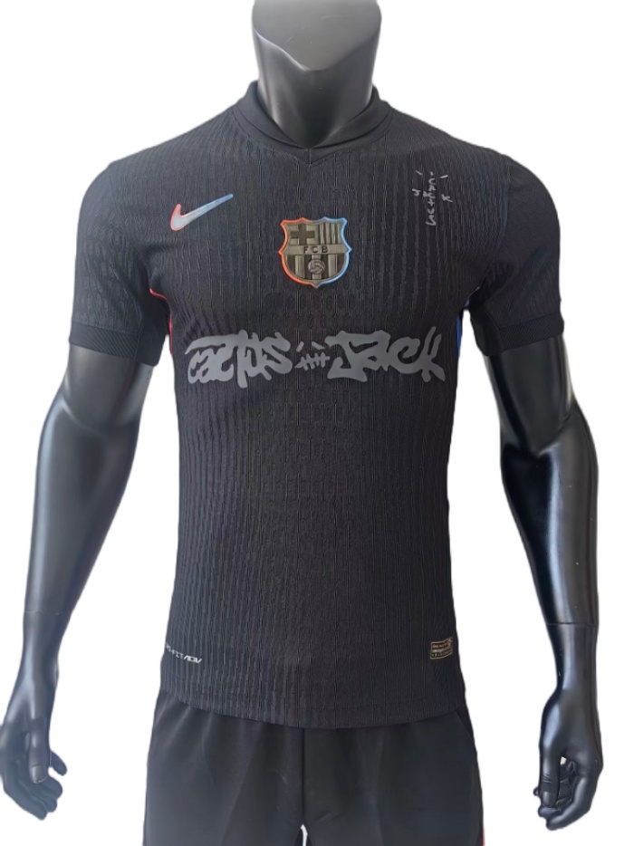 Barcelona 24/25 Away Black Special Travis(Player)