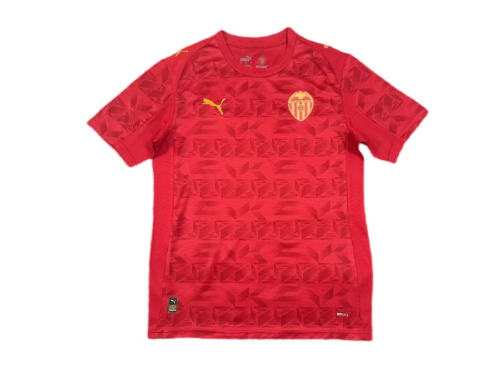 Valencia 25/26 Away Red Leaked Soccer Jersey