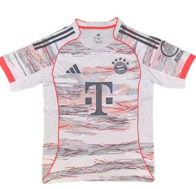 Bayern Munich 25/26 Away White Soccer Jersey