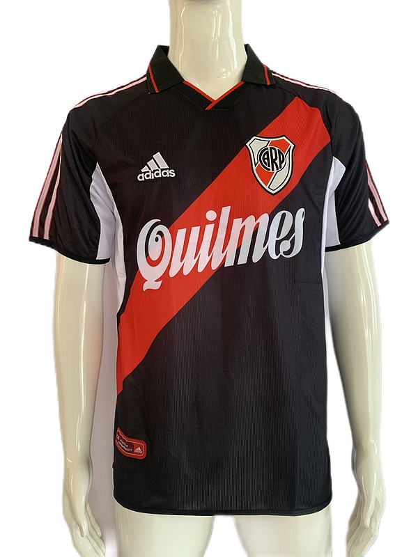 River Plate 00/02 Third Black Soccer Jersey