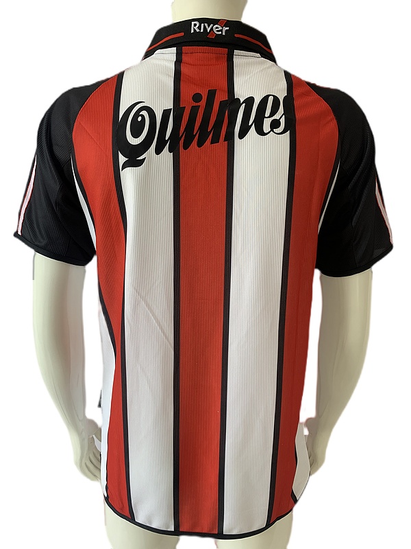 River Plate 00/02 Away White/Red Soccer Jersey