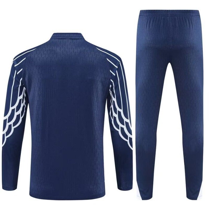 Paris St Germain 25/26 Tracksuit - Navy Blue/White