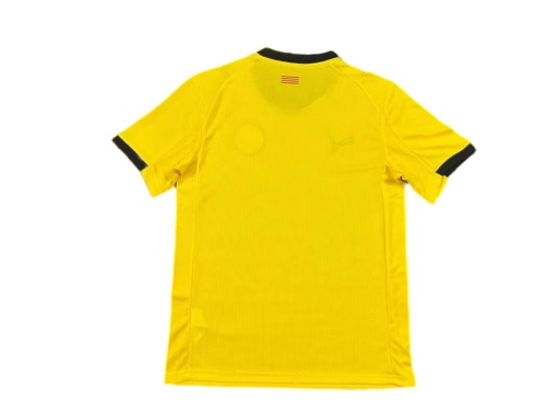 Girona 25/26 Away Yellow Leaked Soccer Jersey
