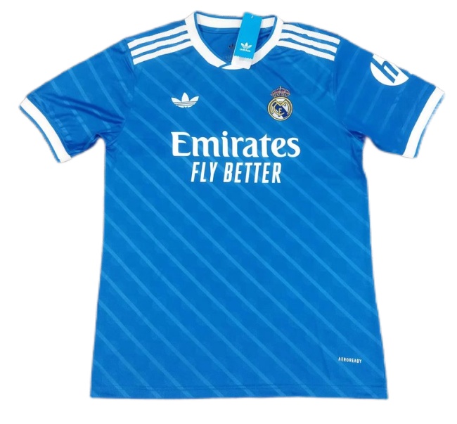 Real Madrid 25/26 Third Blue Leaked Soccer Jersey