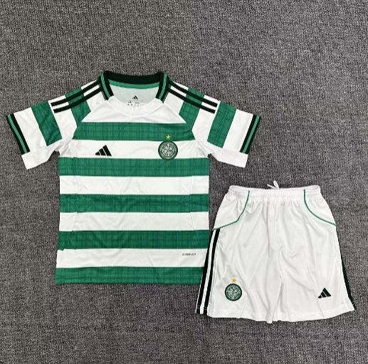 Kids-Celtic 25/26 Home Soccer Jersey