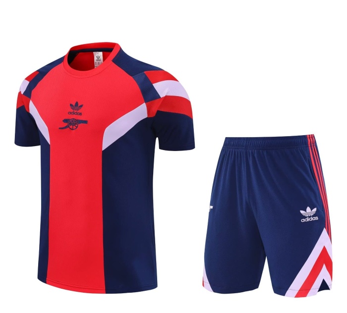 Arsenal 25/26 Red/Navy Blue Training Kit Jerseys