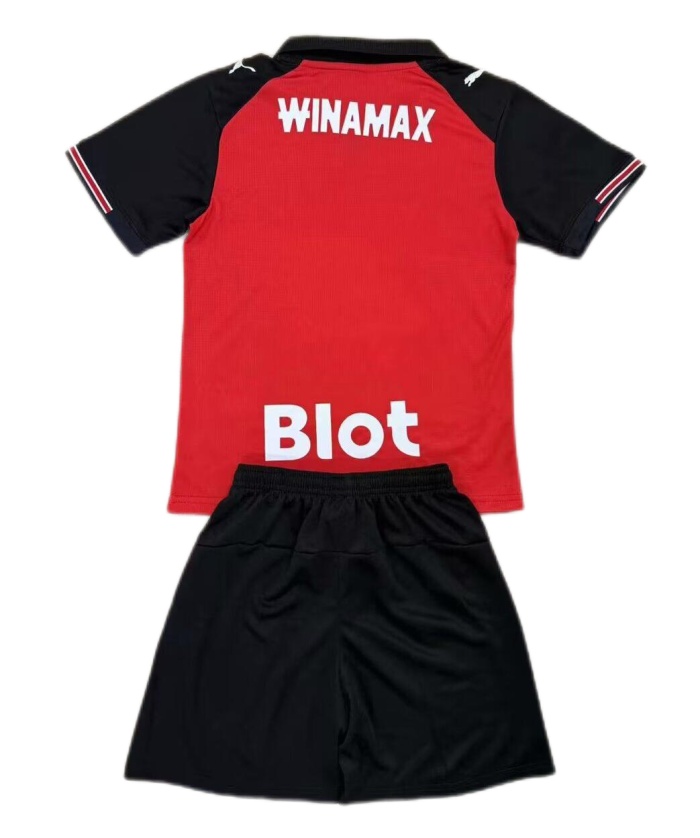 Kids-Stade Rennais 25/26 Home Soccer Jersey