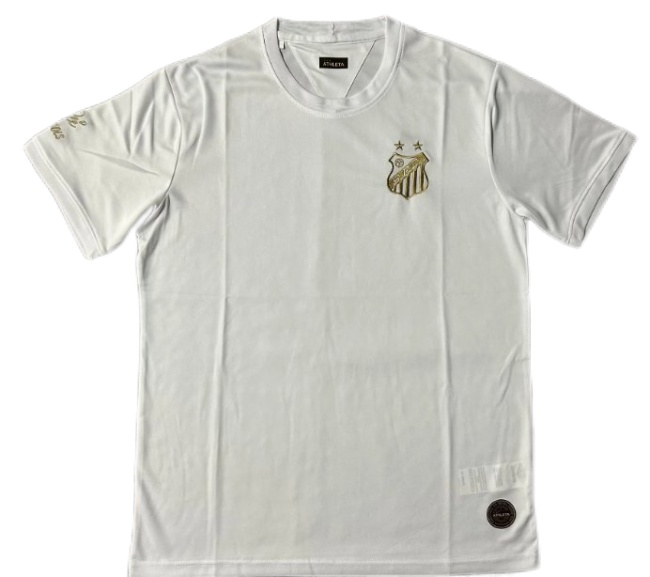 Santos 24/25 White Training Soccer Jersey