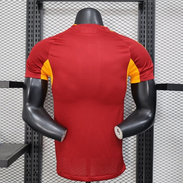 Roma 25/26 Home Leaked Soccer Jersey(Player)