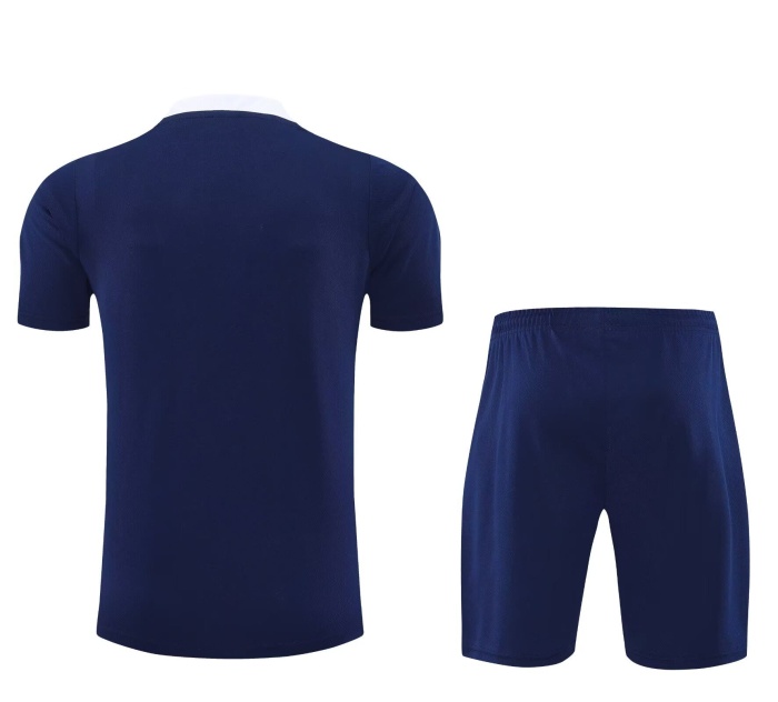 PSG 25/26 Navy Blue/White Training Kit Jerseys