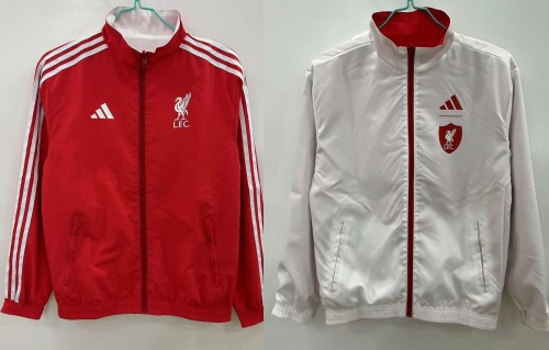 Liverpool 25/26 Reversible Wind Coat - Red/White