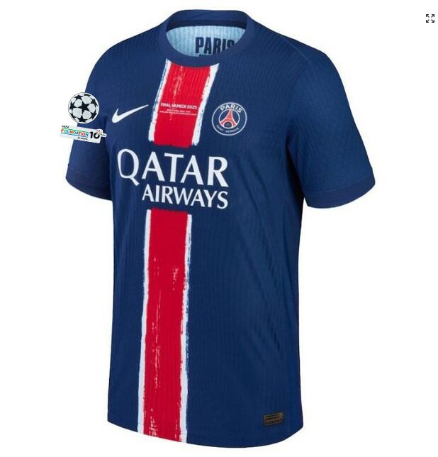 Paris St Germain 24/25 Home UCL Final Jersey(Player)